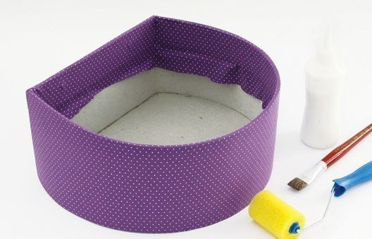 Красивая шкатулка из коробки