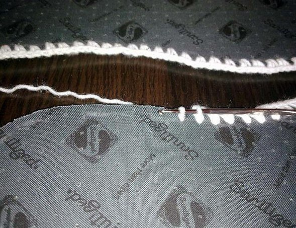 Домашние тапочки крючком