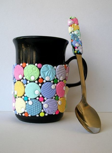 Декор полимерной глиной