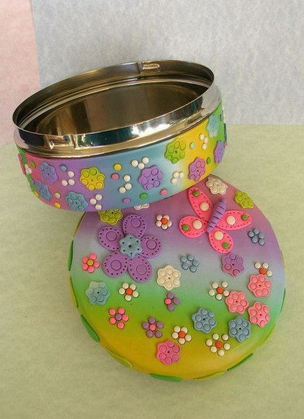 Декор полимерной глиной