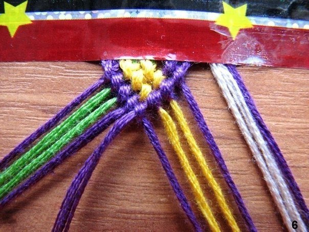 Фенечка-косичка