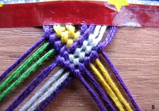 Фенечка-косичка