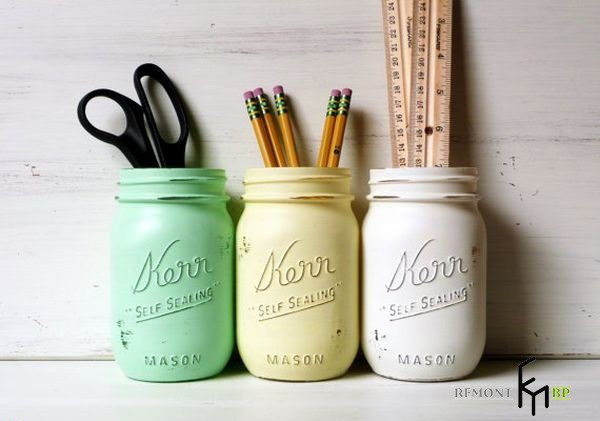 Необычные подставки для карандашей и ручек своими руками