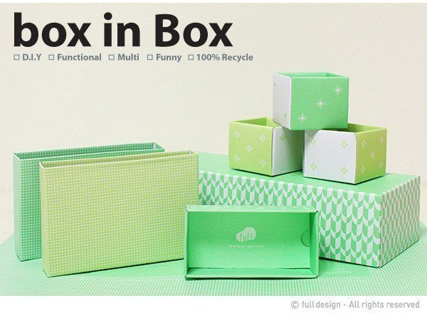 Органайзер из коробочек