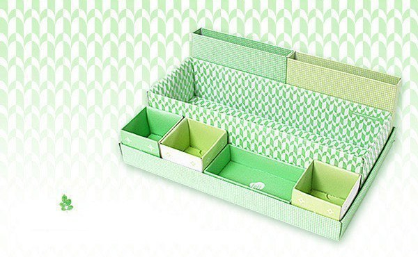 Органайзер из коробочек