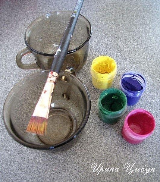 Цветной песок для декора