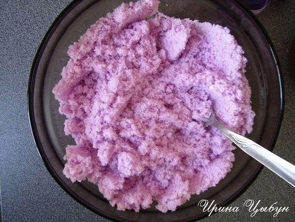 Цветной песок для декора