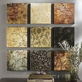 Использование остатков обоев в декоре