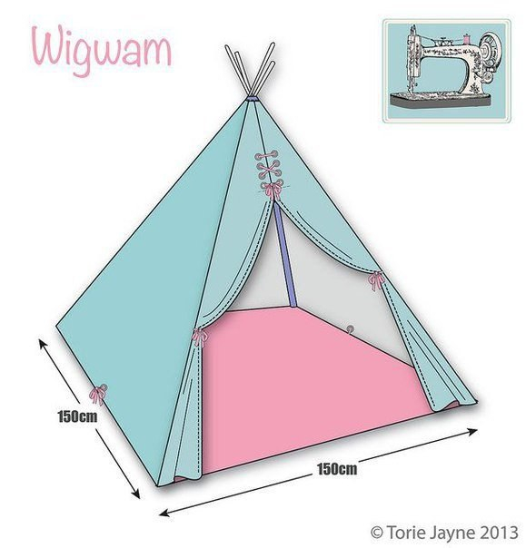 Вигвам для деток своими руками