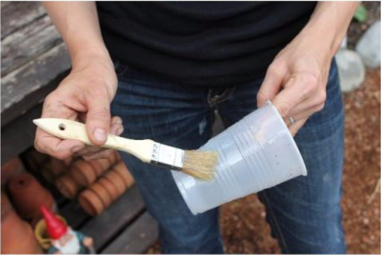 Самодельные горшки для цветов в силиконовых формах