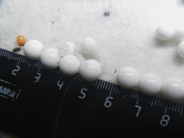 Вот какой браслет можно сплести из бусин