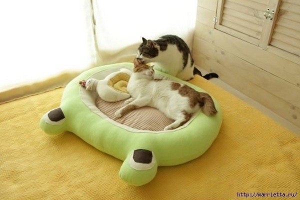 Как сшить кроватку для кошки