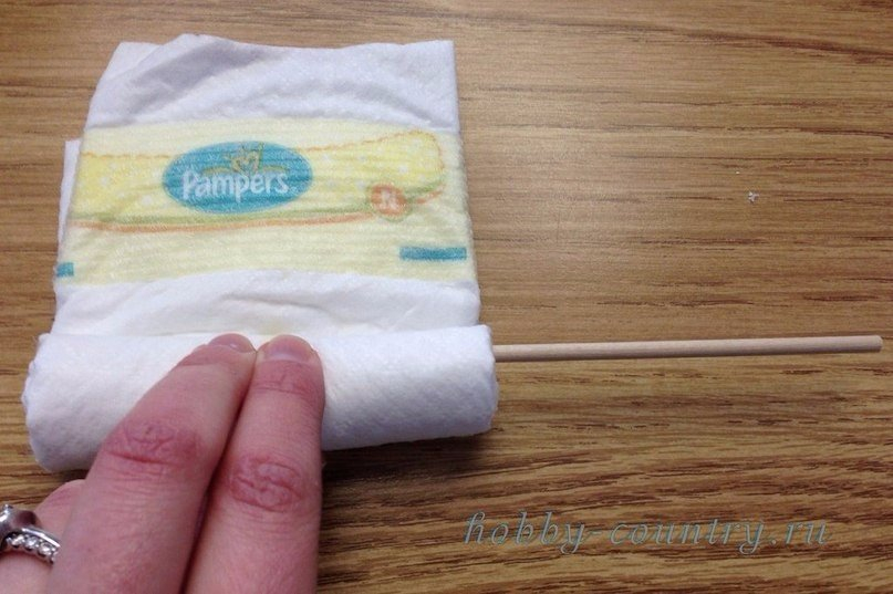 Букет из подгузников