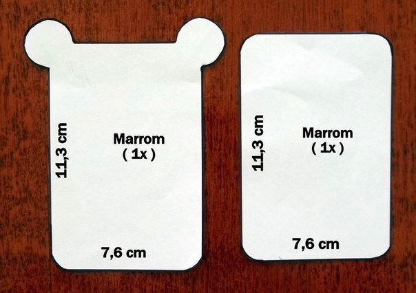 Мишка - чехол для телефона из фетра