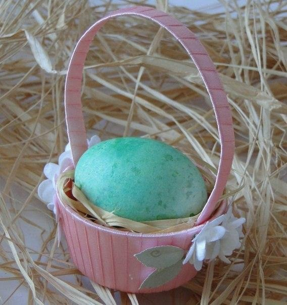 Пасхальная корзинка своими руками
