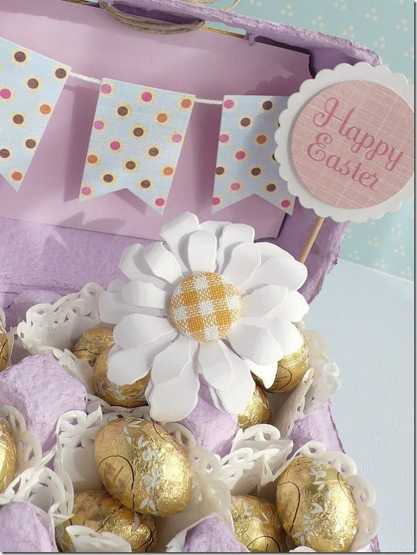 Пасхальные идеи из яичных лотков