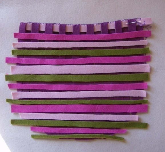 Сумочка из фетра. МК