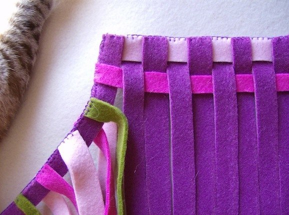 Сумочка из фетра. МК