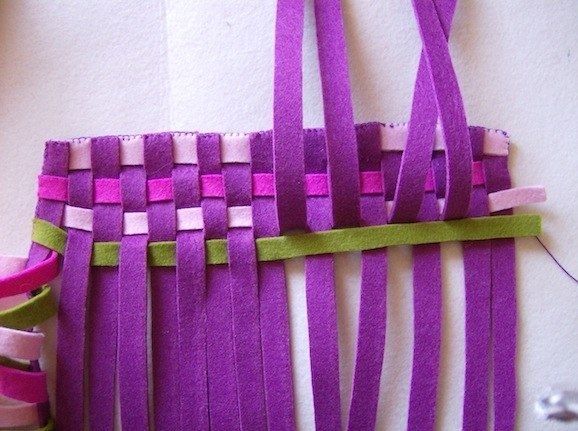 Сумочка из фетра. МК