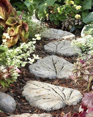 Интересные садовые дорожки