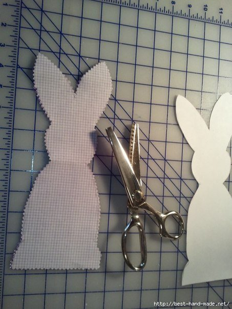 Шьём текстильных зайчиков