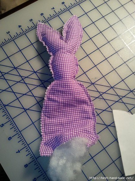 Шьём текстильных зайчиков