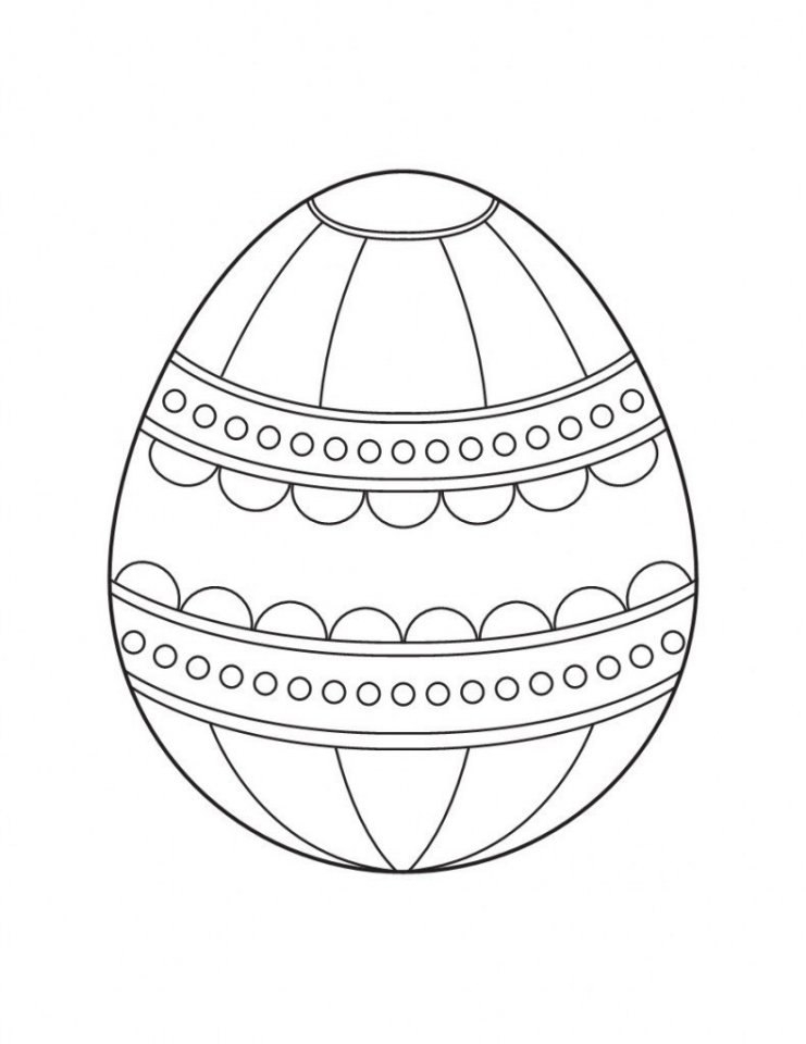 Пасхальные раскраски