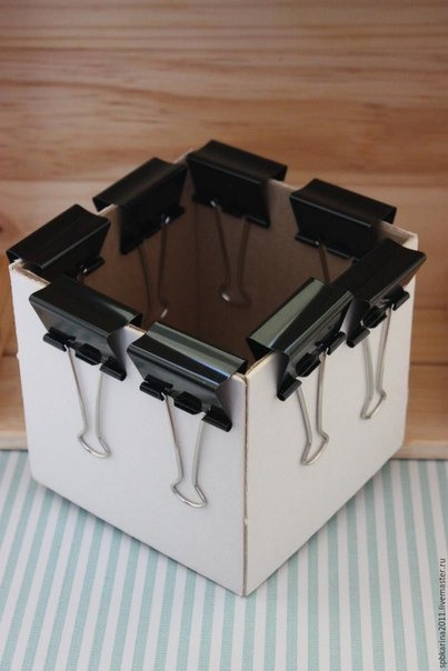 Мастерим уютную коробочку для домашних нужностей и ненужностей