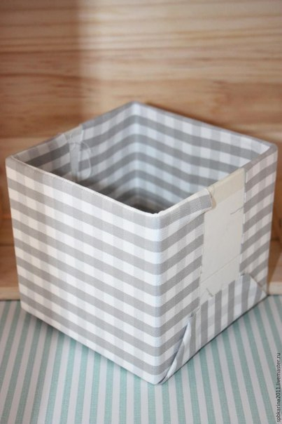 Мастерим уютную коробочку для домашних нужностей и ненужностей