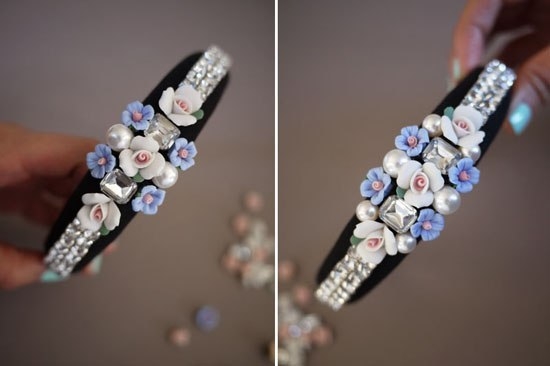 Как сделать ободок своими руками в стиле Dolce & Gabbana