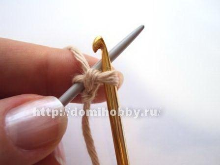 Хитрости вязания: Набор петель косичкой
