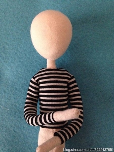 Кукла на проволочном каркасе