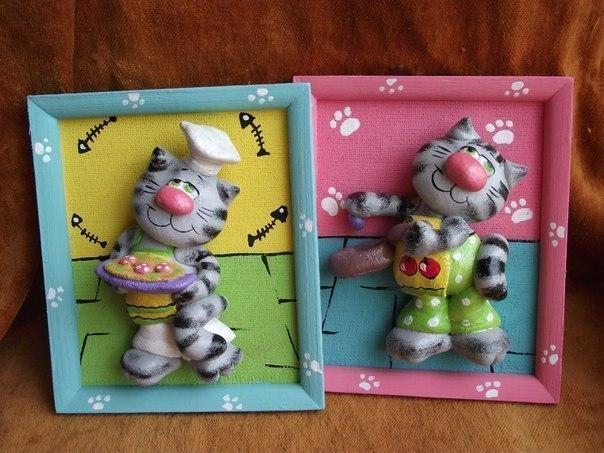 Картины из соленого теста.