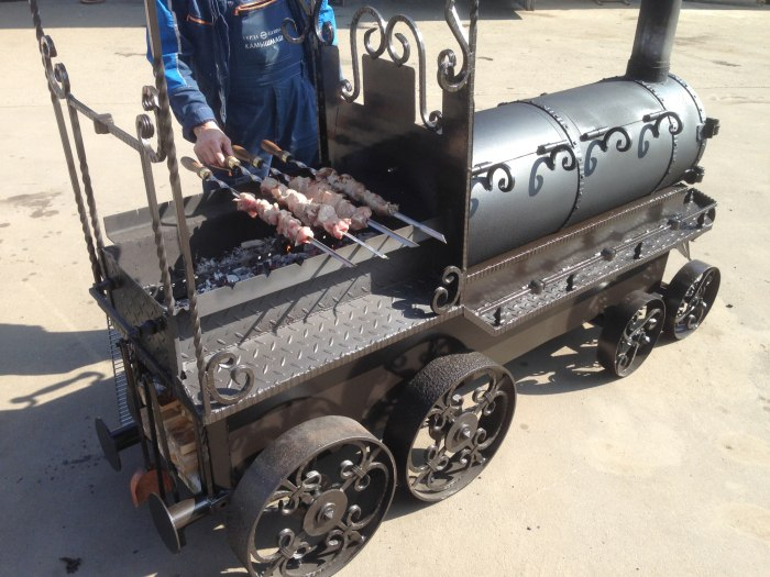 Мангал-паровоз Мангал-паровоз