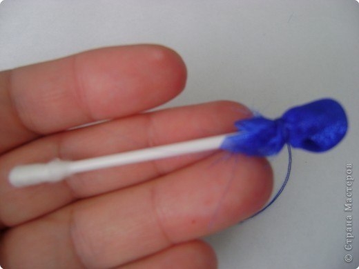 Роза из органзы Роза из органзы