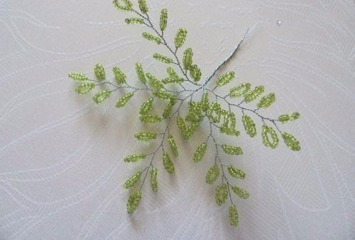 Потрясающая композиция из бисера Вереск