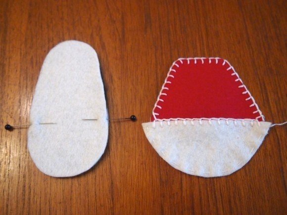 Обувочка из фетра