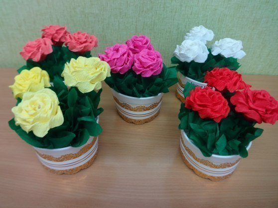 Очень простые розочки