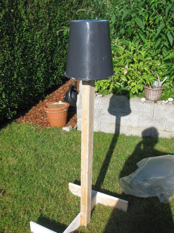 Декоративные кашпо из тряпки и цементного раствора