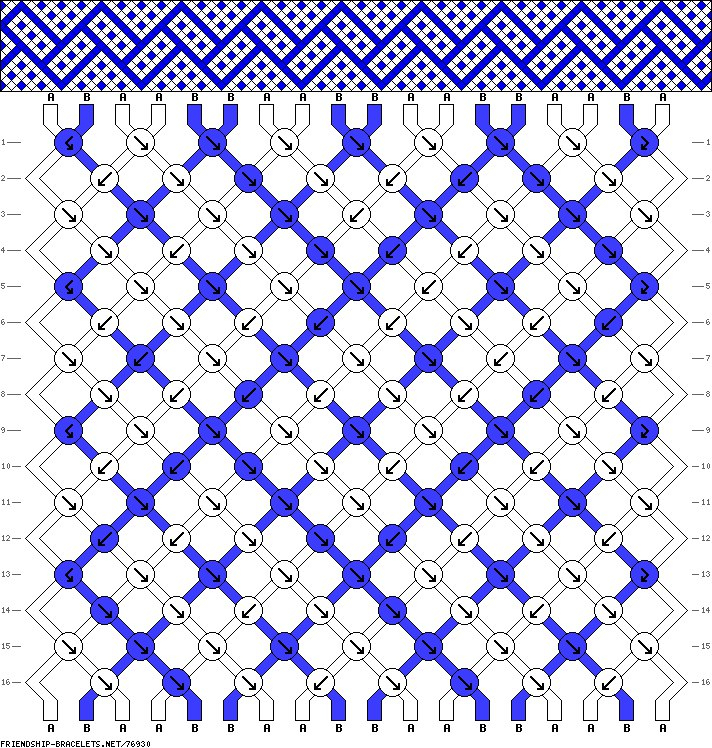 Схемы для фенечек