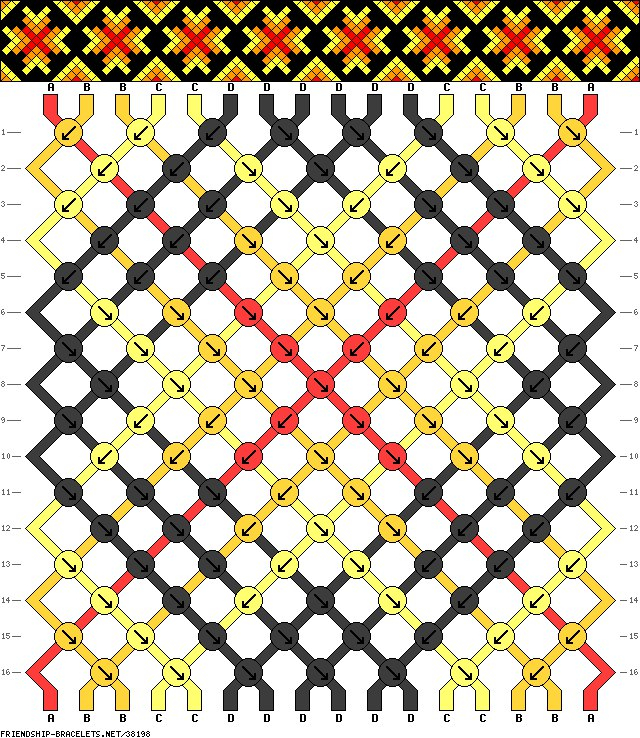 Схемы для фенечек