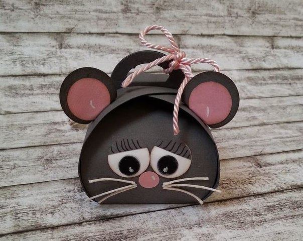 Универсальный шаблон для забавных коробочек