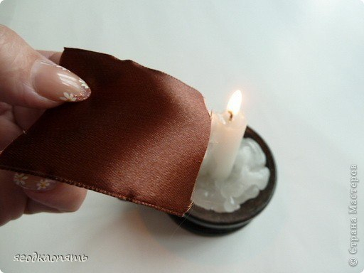 Каллы брошка. Цветы из ленты.