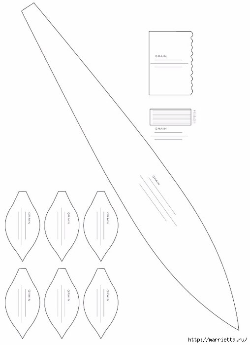 Весенние нарциссы из гофрированной бумаги. Мастер-класс