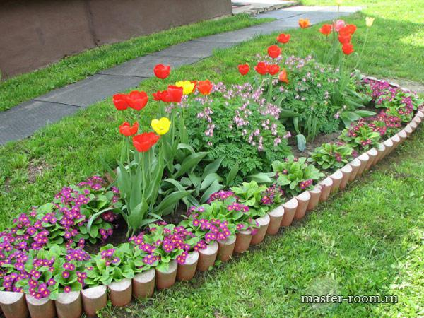 Идеи для дачи и сада. Клумбы.