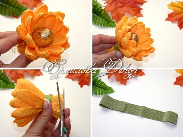 Корзина из конфет