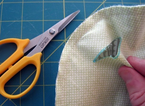 Коврик из лоскутков