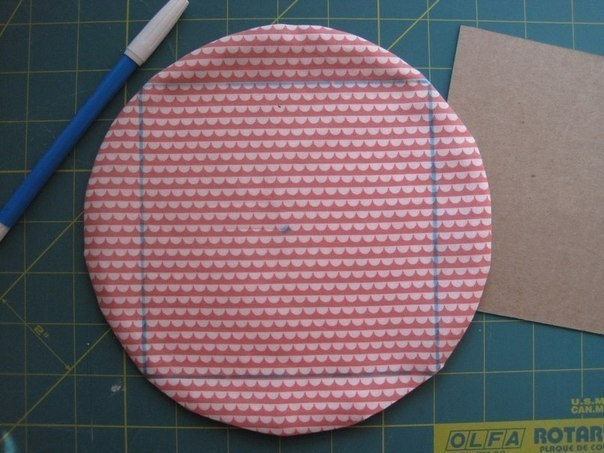 Коврик из лоскутков