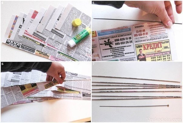 Шкатулка из газет. Мастер-класс Шкатулка из газет. Мастер-класс