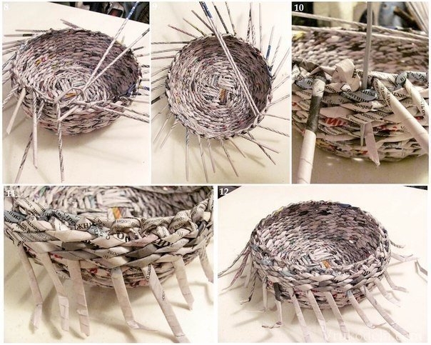 Шкатулка из газет. Мастер-класс Шкатулка из газет. Мастер-класс